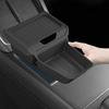 under Screen Storage Organizer for Tesla Model Y, Center Console Storage Box, Armrest Organizer Tray, Rear Trunk Storage Bucket for 2025 2026