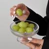 Glacier Glass High-footed Serving Plate