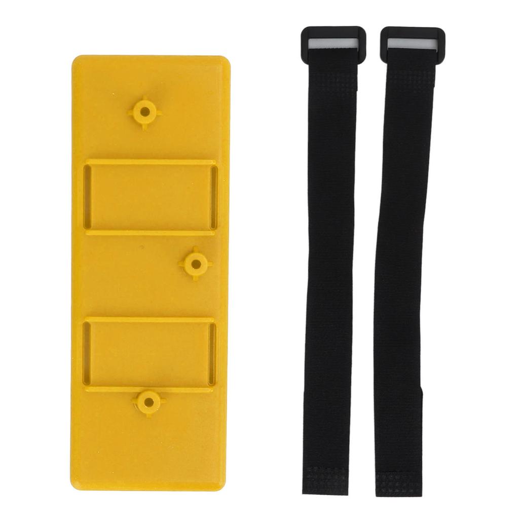RC Plastic Battery Box Professional RC Battery Box Bracket Compatible for SCX10 D90 90046 Universal RC Vehicles Yellow