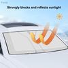 Foldable Gradient Car Windshield Sunshade,UV Protection Heat Insulation Sun Shade,Front Window Cover for Cars,SUVs,Trucks