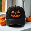 Halloween Pumpkin Hat Running Hats Pumpkin Face Trendy Headwear for Outdoor Camping Travel Halloween Parties Fishing Beach