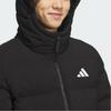 adidas Helionic Hooded Down Jacket Black KF4400