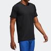 Adidas Solid Color Sports Short Sleeve T-Shirt Men Tops Black CW1959
