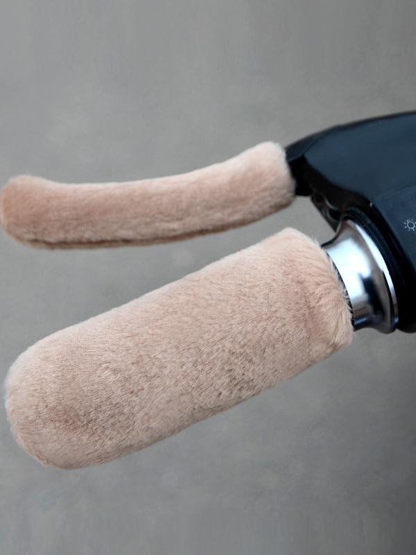 Universal Electric Scooter & E-bike Winter Plush Anti-freeze Handlebar Gloves 12