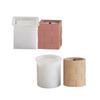 Silicone Resin Molds Crafting Moulds Pen Holder Mold Succulent Planter Moulds Candle Cup Moulds for Crafting Ornament