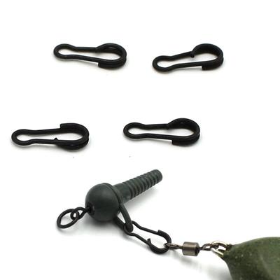 30Pcs Karpfen Angeln Zubehör Schnell Ändern Clip Angelschnur Dreh Anschlüsse Clip Karpfen Rigs Haken Link Swivel Karpfen Ende angelgerät