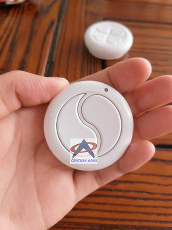 New Round Dual-Button Adhesive Remote Control EV1527 Chip No