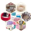 Handmade Round Basket Base - Natural Wooden Bottom for DIY Storage, Crochet Bag, Craft Projects, Home Organizer