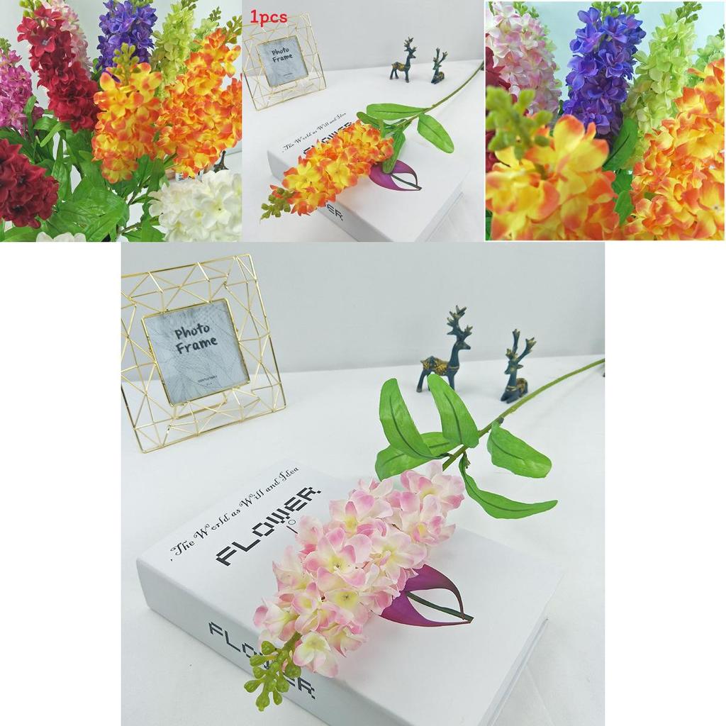 Stylish Silk Violet Artificial Floral Arrangement For Home Staging