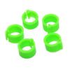 100Pcs Birds Leg Clips Harmless Extensible Plastic Mix Color 8mm Pigeon Foot Ring for Pet