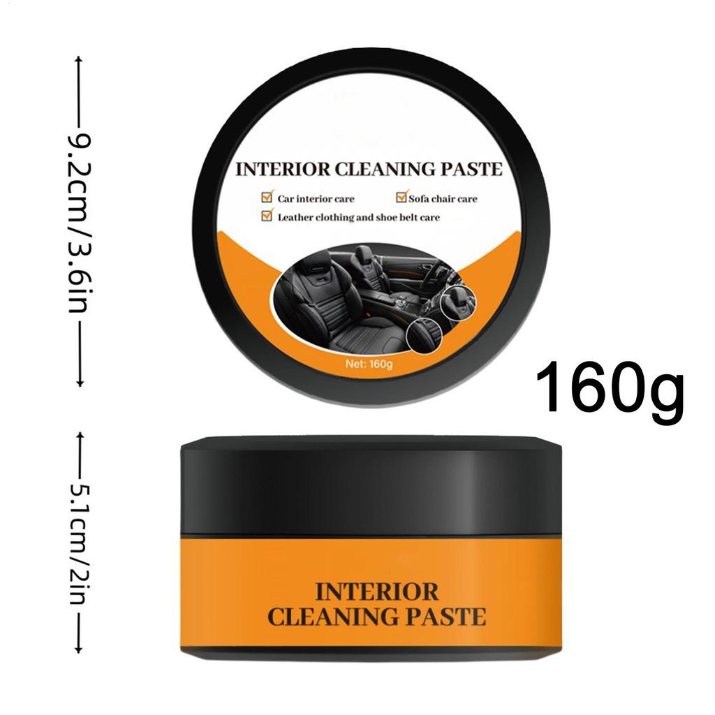 Car Leather Cleaner Long-Lasting Restore Paste Automotive Interior Leather Cleaning Cream For Vehicles Truck RV Sedan Automotive