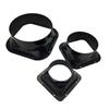 100-200mm ABS Flange Duct Fan Hose Connector Air Ventilation Adapter for Kitchen Hood Ventilator Pipe Connecting Exhaust Outlet