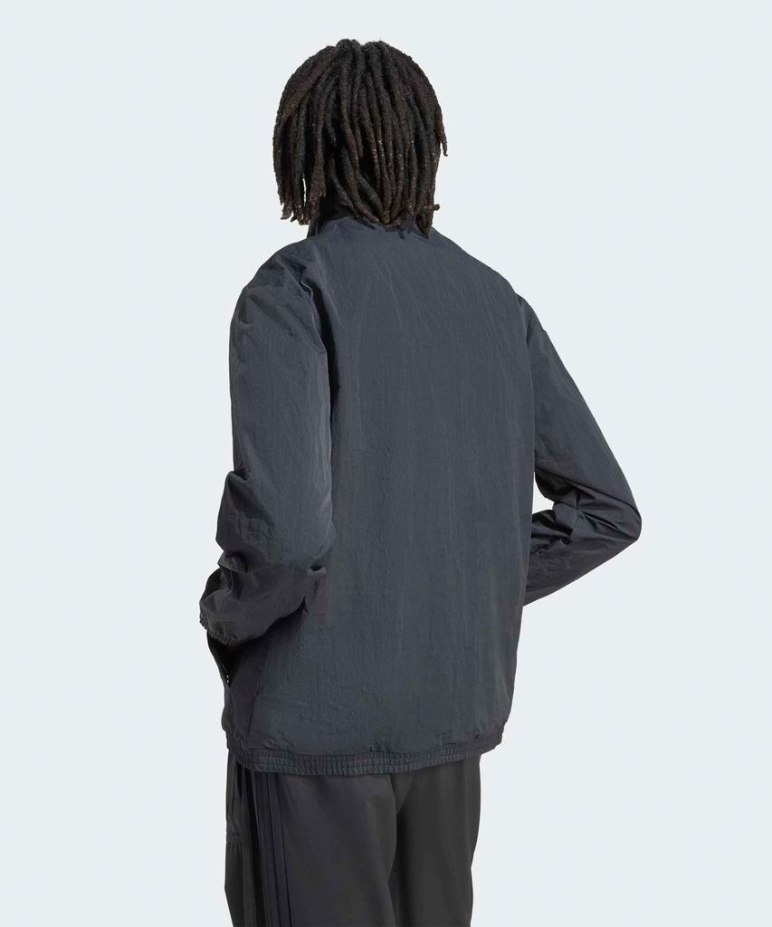 Adidas Firebird Front Stripe Woven Track Top - Black / Jv9882