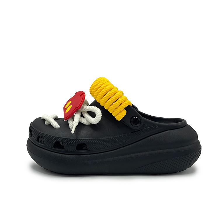 

Crocs Classic Clog EVA Cartoon Cute Fashionable Trendy Comfortable Personalised Commuter Clogs Women s Black 38-39 красный