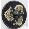 Medieval Shield, 24" Wooden Shield Heavy Metal Fitted Designer Gift,battle Ready
