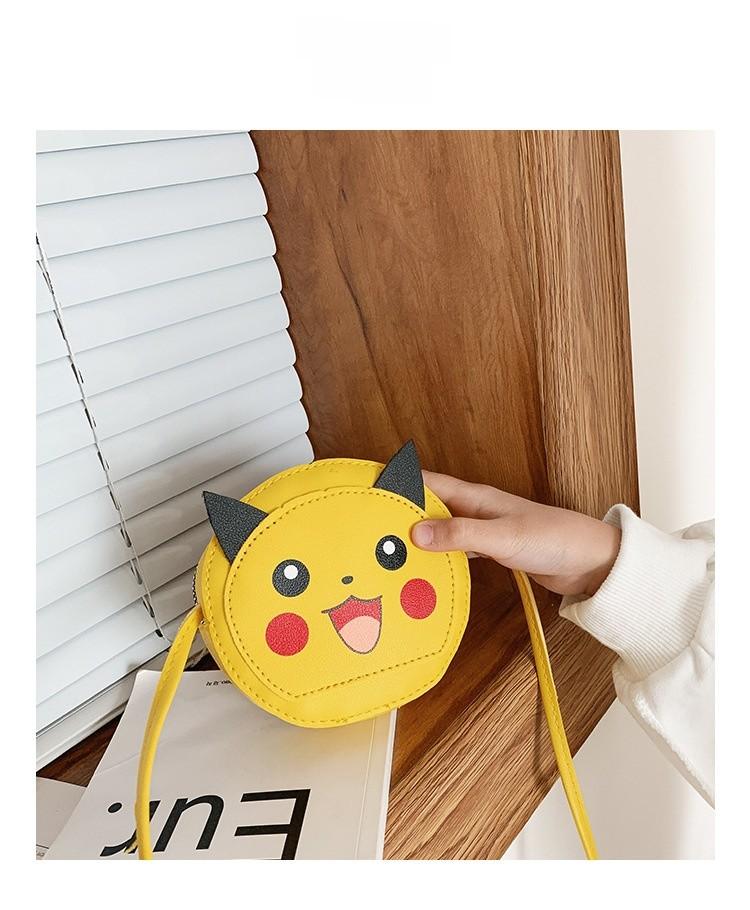 

Pikachu Kuromi Cartoon Pattern Children Cute Small Shoulder Bag Girls Coin Purse Pikachu