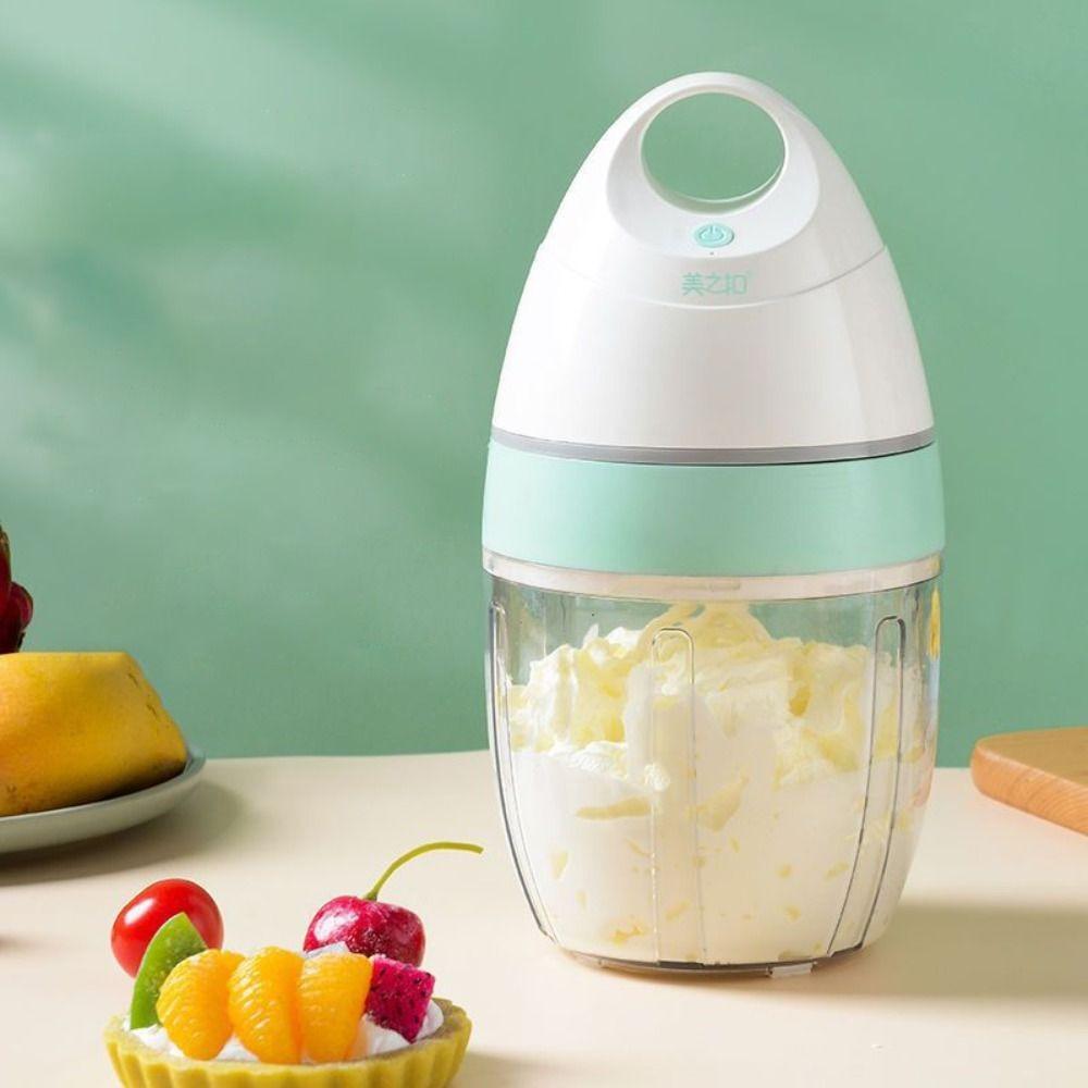 Labor-saving Cream Whipper Splash-proof Egg Whisk Milk Frother Machine Egg Beater  Bakery