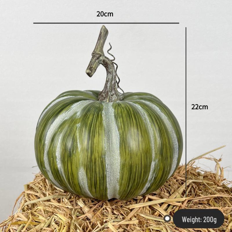 Pumpkin Harvest Festival Props: Farmhouse Halloween Decoration for Mall Displays and Room Ornaments