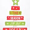 Merry Christmas Xmas Wooden Decorations DIY Christmas Signs Plaque  New Year