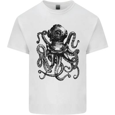 Scuba Octopus Diver Dive Diving Kids T-Shirt Childrens
