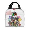 Borsa Termica per Pranzo Toca Boca Game per Donne Bambini Scatole per Alimenti a Prova di Perdite Borsa Termica Tote