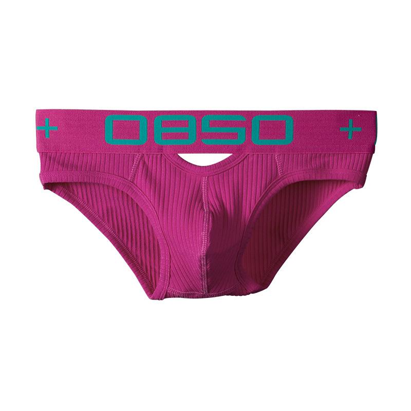 Men Erotic Clothing Men Underpants Low Waist Sexy Leakage Cotton Comfortable Bag Triangular Pants Trendy