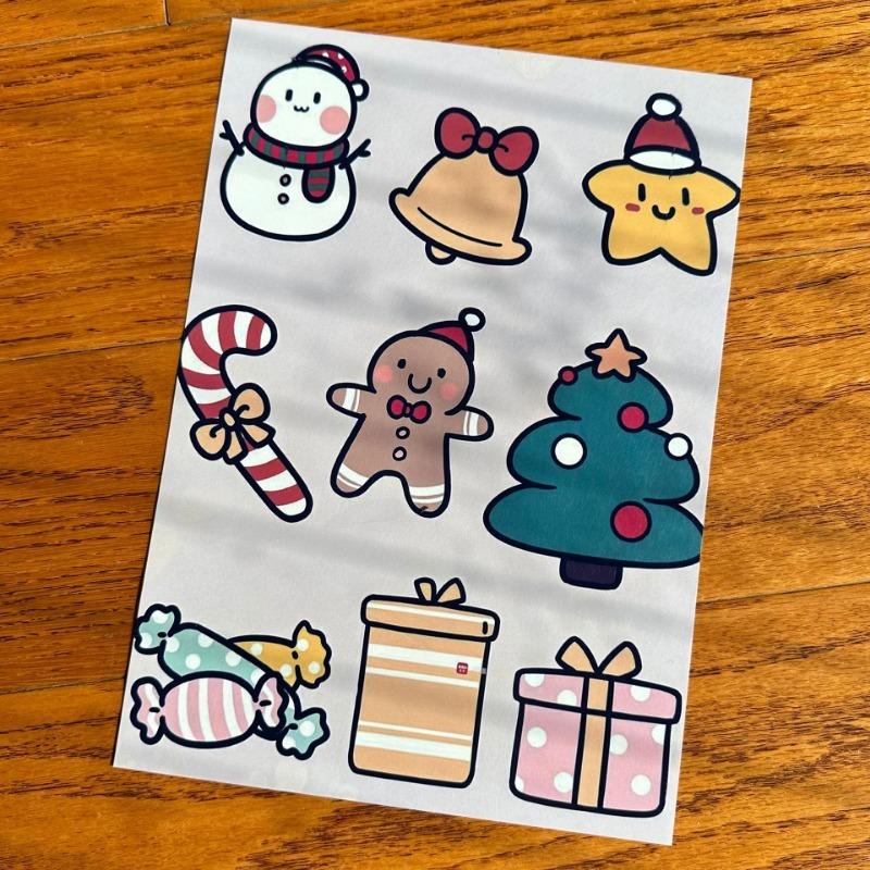 Printable Shrink Dink Sheets Semi-Transparent Shrinky Films Papers for Inkjet Printer for DIY Crafts Gifts and Keychain Ornament