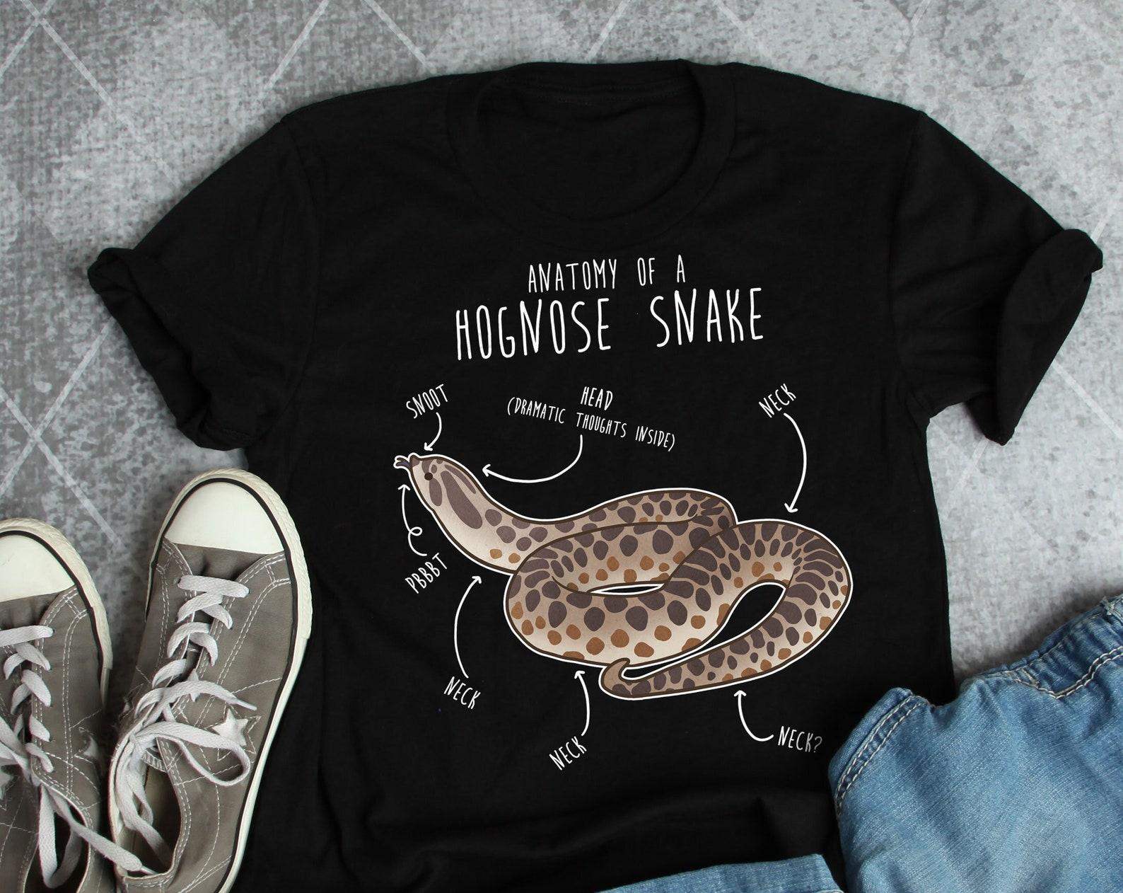 Hognose Snake Shirt, , , Funny Reptile Tshirt, Snake Lover Gift, Reptile T-shirt, Cute Snake Tee Python Snake Mom Snake Dad 160