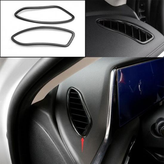 For Hyundai Sonata -23 Titanium Black trument L&R Air Outlet Vent Trim