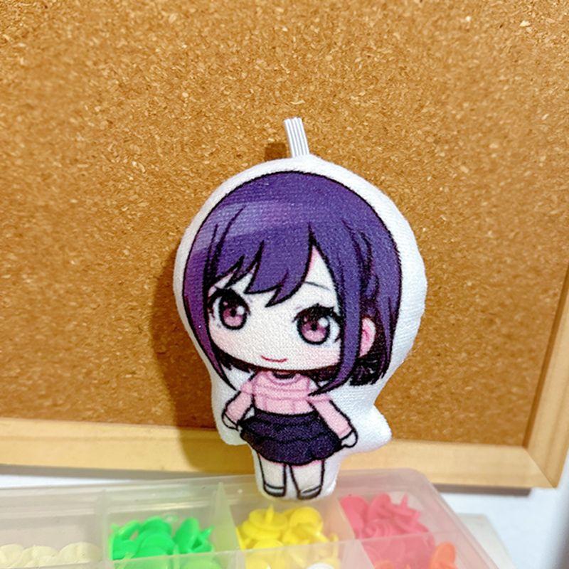 

Game AKIYAMA MIZUKI Kusanagi Nene Kamishiro Rui Cosplay Keychain Plush Pendant Keyring Key Chain Bag Ornaments Accessories Gift Pendant&8 cm
