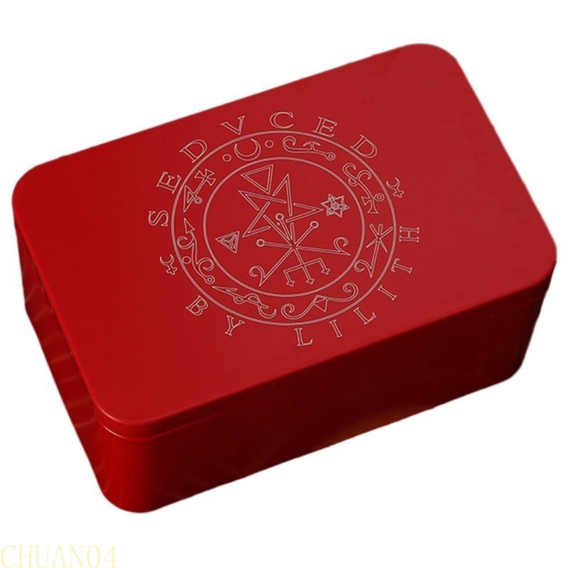 A1A2 Rectangle Storage Box Small Storage Box Organizers Jewelry Keys Coins Container Box Playing Card Box Tarot Storage Can