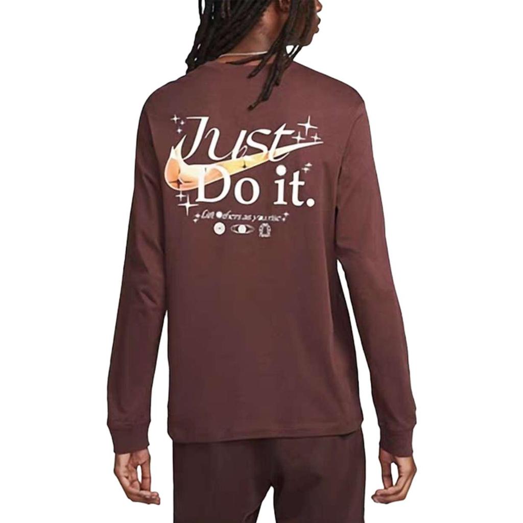 New Nike T Shirts Men's Light Brown DZ2828-227