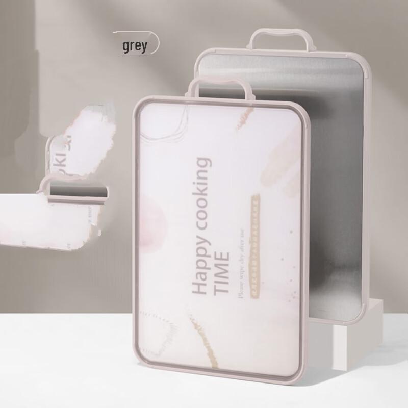 

ZISIZ Double-Sided Stainless Steel Cutting Board