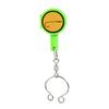 Portable Fishing Rod Storage Organizer with Hanging Hooks ABS Plastic Colorful Design Space Saver for Fishing Enthusiasts