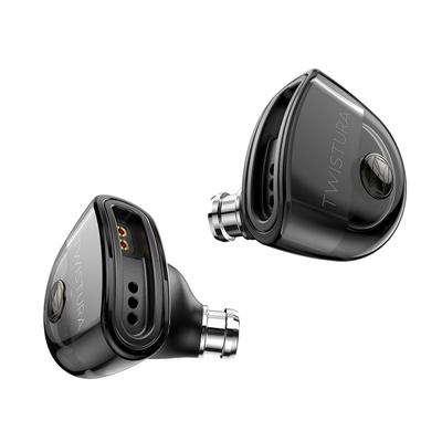 Écouteurs filaires Hi-Fi dynamiques mono TWISTAR D-MINOR avec unité à bobine mobile haute performance de 10 mm, prise jack 3,5 mm vers 2 broches 0,78 mm, câble détachable, USB