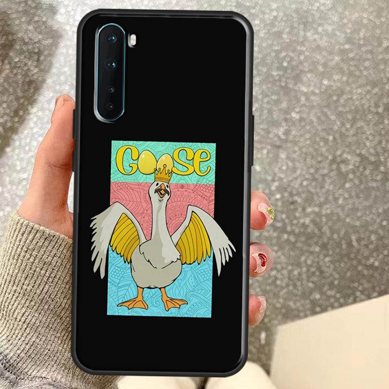 

Cartoon Cute Goose Duck Case For OnePlus 15 12 13 11 10 9 Pro 13R 13T 12R 10T 10R Nord CE 5 2 3 4 Lite N20 N30 Coque OnePlus Nord 2