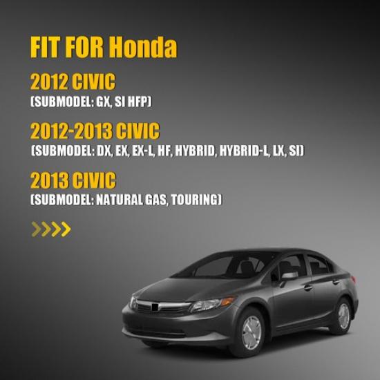 Mirror Passenger Glasses Hand Right Side For Honda Civic 2012-2013 Heated