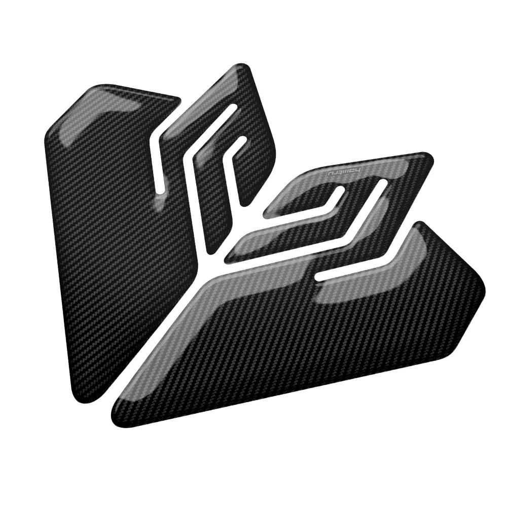 for Yamaha Super Tenere XT1200Z 2012-2020 Motorcycle Carbon Side Tank Pad Protection Knee Grip чёрный