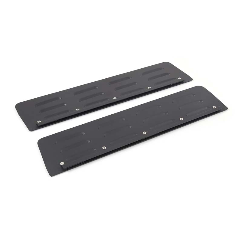 Aluminum Alloy Car Rear Side Window Ventilation Panel Decoration Accessories For Land Rover Discovery 3 4 LR3 LR4 2004-2016