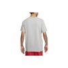 Nike Retro Crew Neck Regular Fit Soccer Short Sleeve T-Shirt Men Tops Gray DZ3630-010