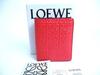 Portafoglio Bifold Autentico Anagram Pelle Rosa Chiaro Portafoglio Compatto #a551 Ricondizionato