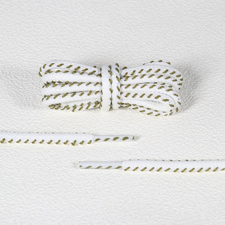 Fashion Pearl Shoe Flower DIY Oblique Round Shoelaces Shoe Decoration Accessories for Sneakers Casual White Shoe German Trainers