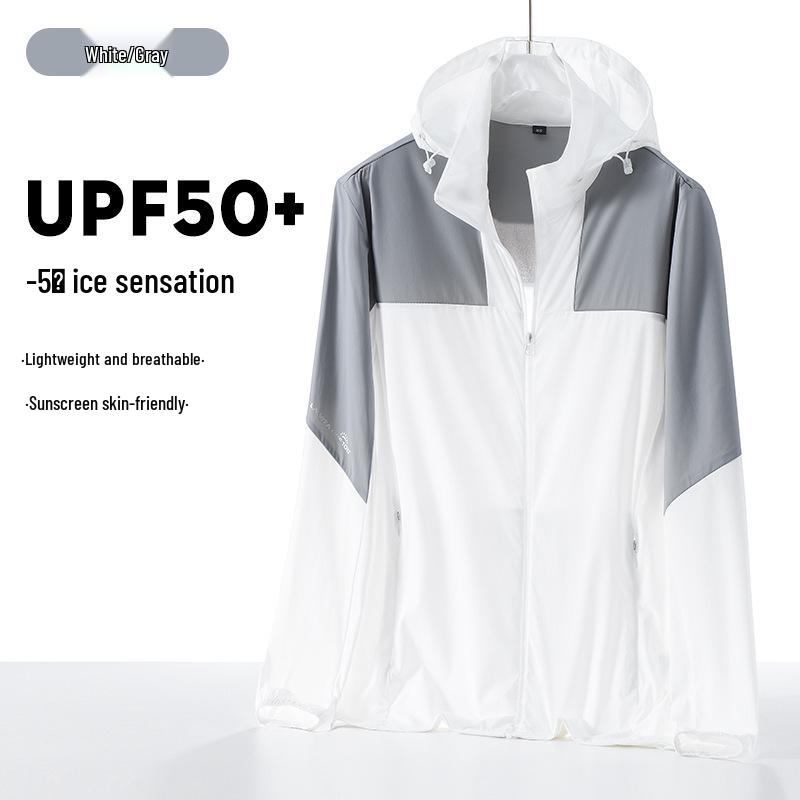 Unisex Anti-UV Quick-Dry Outdoor Summer Windbreaker XS