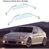 1 Pair Rear Disc Brake Pad Retaining Clip 34216753675 Compatible with 1 3 5 6 7 Series E82 E46 E90 E92 Brake Pad Anti Rattle Spring Clip Replacement