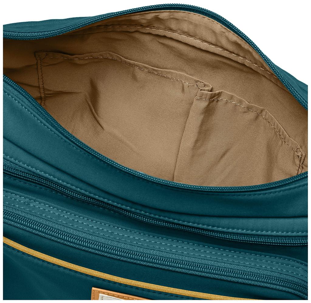 Shoulder Bag A4 10 Pockets CINNAMON GTM0334 Turquoise Blue [Anello Grande]