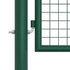 Steel Mesh Garden Gate 400 X 125 Cm Green
