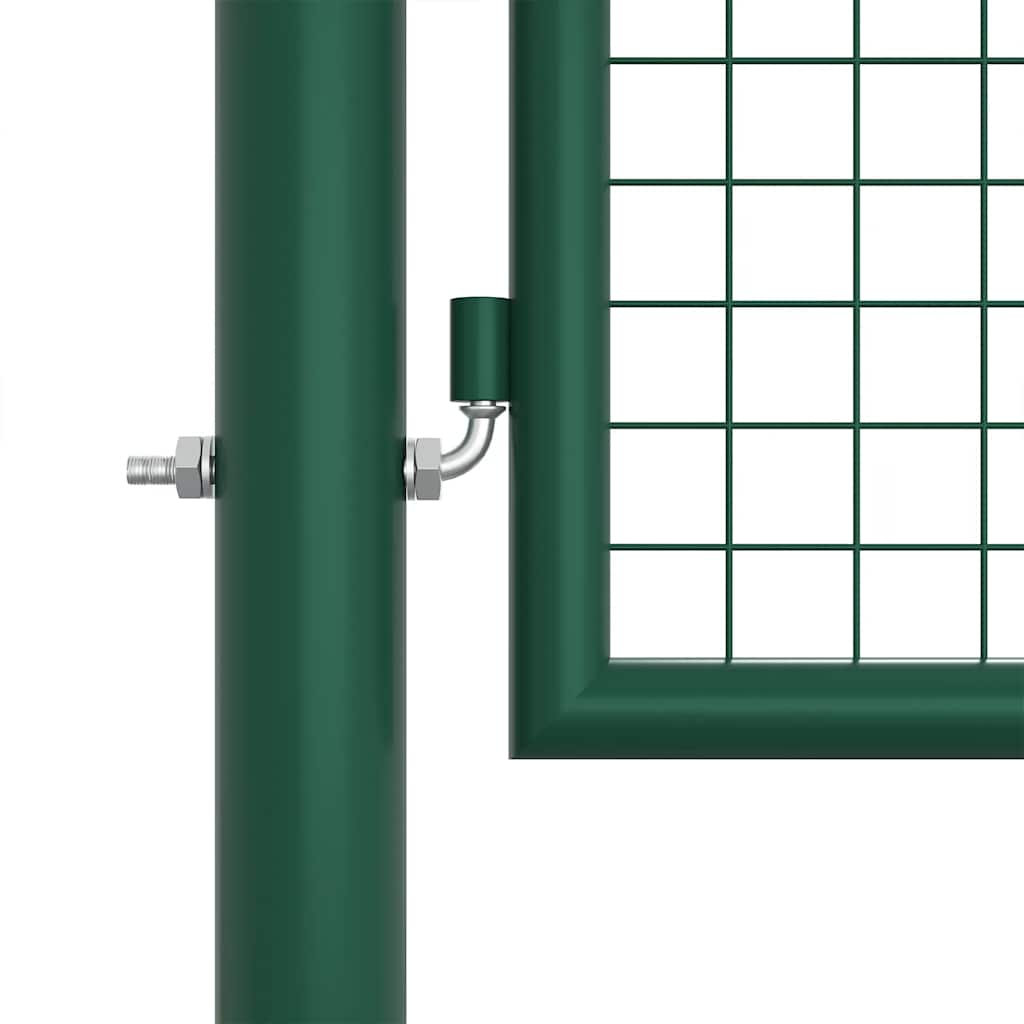 Steel Mesh Garden Gate 400 X 125 Cm Green