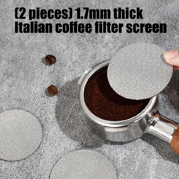 Thick Espresso Strainer for Portafilter Stainless Steel Coffee Puck Screen Heat Resistant Mesh Screen Easy To Use