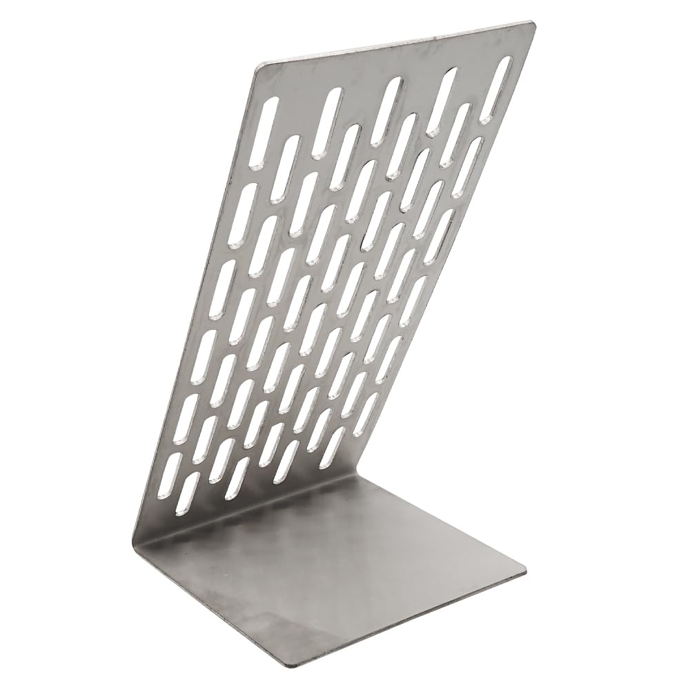 Ryohin Buhin Suport din Oțel Inoxidabil pentru Afișarea Pistolului, Suport pentru Armă de Tip Plasă, Robust, Raft pentru Arme Stil Baza Setagaya, Argintiu