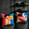 T-Toiletpaper I-Interesting Cushion Cover Birthday Anniversary Gifts Double Sided Printed Zipper Cushion Cover Soft Skin Bedding